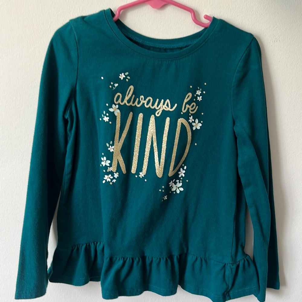 Girls “BE KIND” LongSleeve Shirt